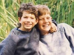  Adam and Neil as kids