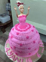  búp bê barbie Cake