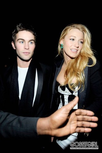 Blake & Chace at Versace for H&M Fashion Launch Party