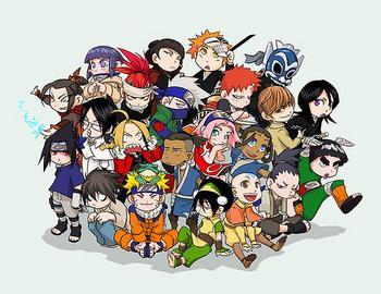  Bleach, FMA, Naruto, Avatar, and Death Note!