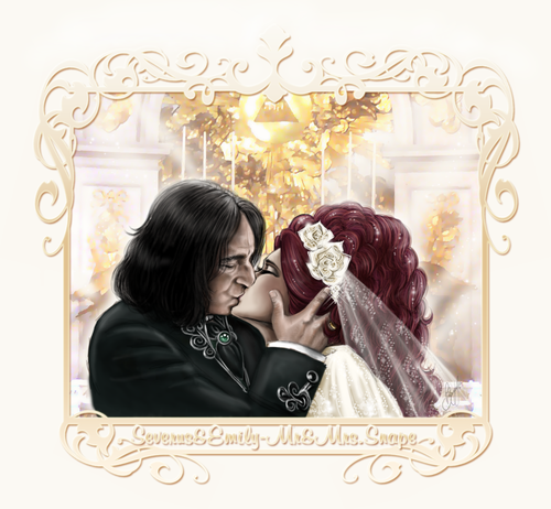 Emily+Severus - Wedding Kiss