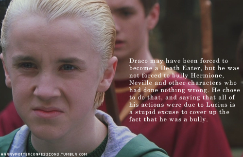  Harry Potter Confession Draco Malfoy