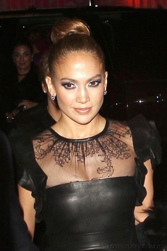  Jennifer Lopez arriving to the Glamour Awards after party