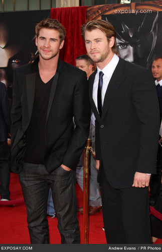  Liam Hemsworth and Chris Hemsworth