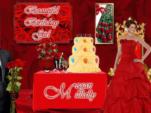  Megan Mullally - Beautiful Birthday Girl