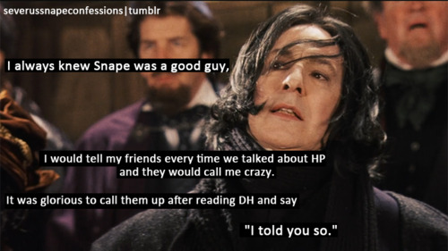 Severus Snape Confessions