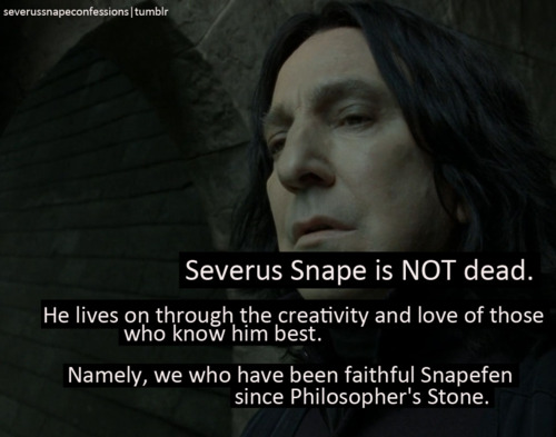  Severus Snape Confessions