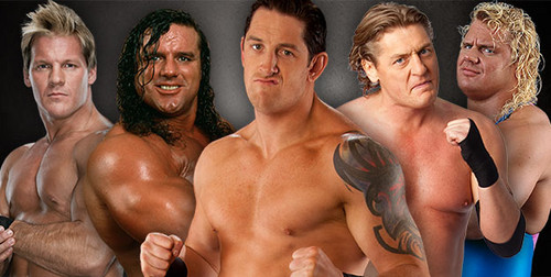  Survivor Series Deam Team:Wade Barrett,Mr.Perfect,William Regal,British Bulldog,Chris Jericho