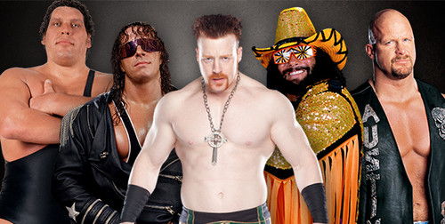  Survivor Series Dream Team:Sheamus,Steve Austin,Macho Man,Bret Hart,Andre the Giant