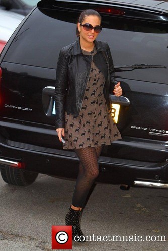  Tulisa Contostavlos arrives at 'The X Factor' studios [11.11.11]