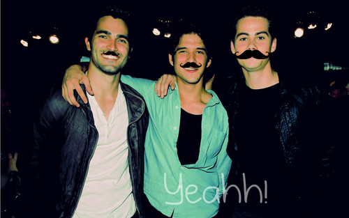  Tyler Hoechlin, Tyler Posey and Dylan O´Brien- Yeahh!