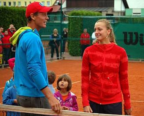  With Berdych Kvitova reaches peak