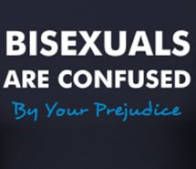  bisexuals are confused...