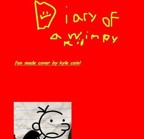  diary of a wimpy kid peminat made cover