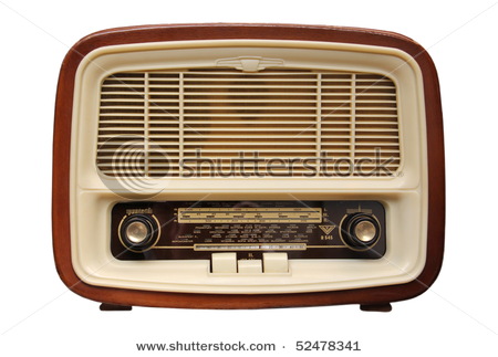  vintage radio from the 1950s