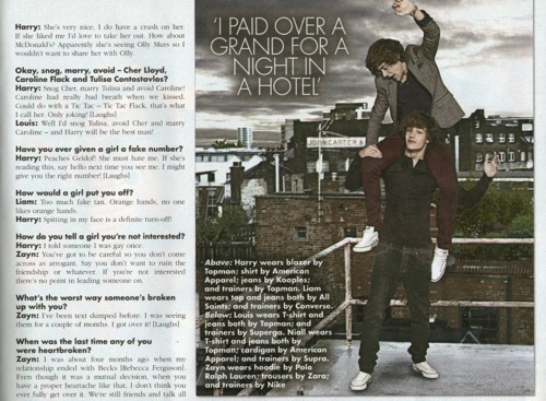  1D in 'OK' magazine! [Interview + pics] ♥