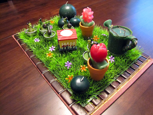  Cartoon Snails Candle arrangement