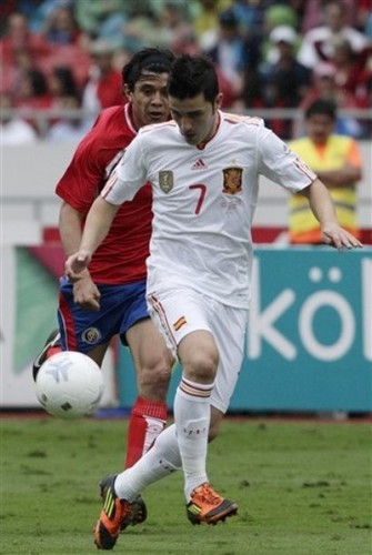  David विला - Spain (2) v Costa Rica (2)