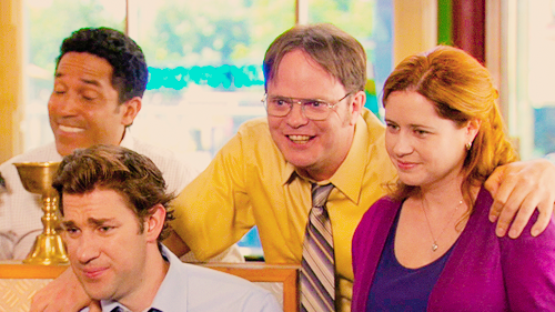  Dwight, Jim and Pam