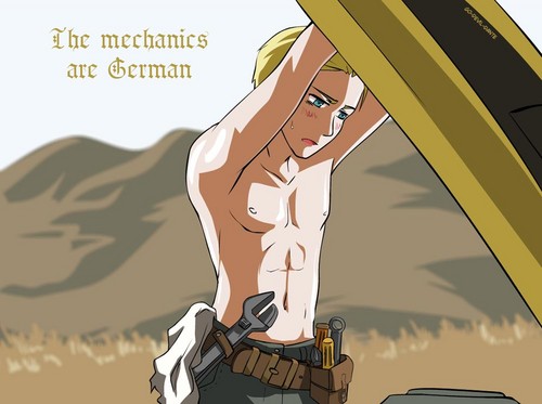 In Heaven, The Mechanics Are German~<3
