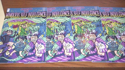  Jimmy Urine signed MSI Comic Books! Like our Facebook page to learn more!