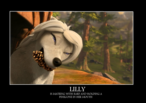  Lilly is hardcore! XD