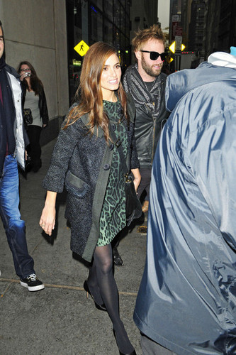 Nikki Reed arrives at NBC Studios in New York City for an appearance on the "Today" show