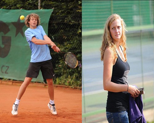 Pavlasek (14) and Kvitova (19) in 2009
