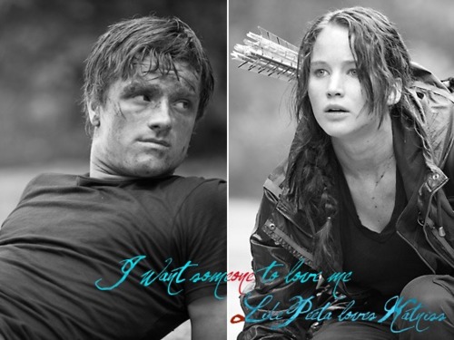  Peeta and Katniss<3