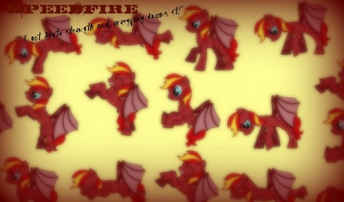 Skitty_Love's Pony FC; Speedfire Wallpaper