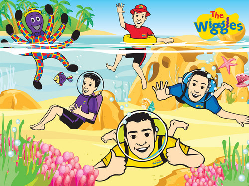  The Wiggles plage