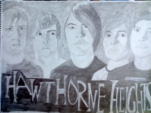  This Is My Hawthorne Heights Art Drawing! :))
