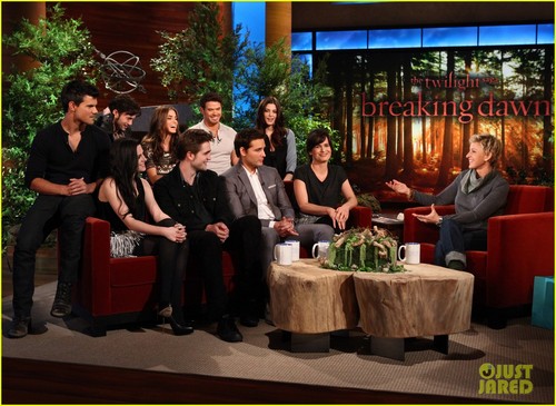  Twilight Cast: 'Breaking Dawn' on Ellen!