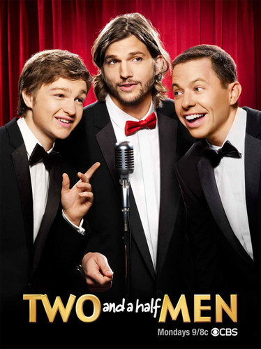  Two and a Half Men season 9 Poster