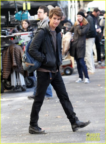  Andrew Garfield: 'Spider-Man' in NYC!