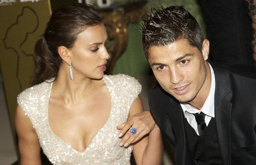  C. Ronaldo with Irina Shayk