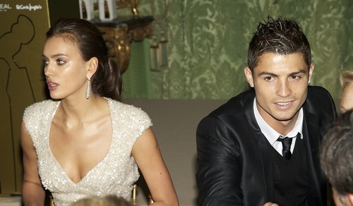  C. Ronaldo with Irina Shayk