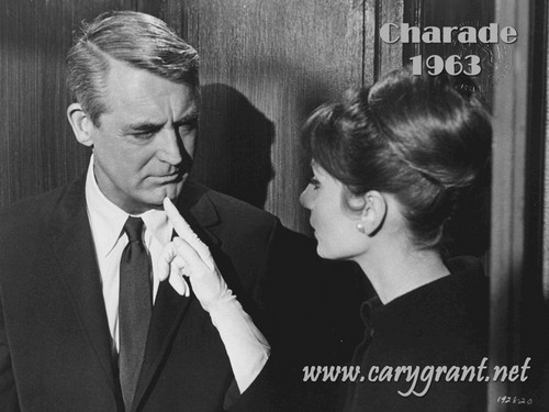  Cary Grant And Audrey Hepburn In Charade