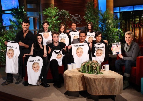  Cast Breaking Dawn en The Ellen Show