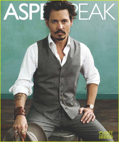  Jhonny Depp of Aspeak magazine 2011
