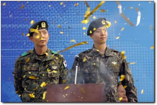  Lee Jun-ki train the Armed Forces dag