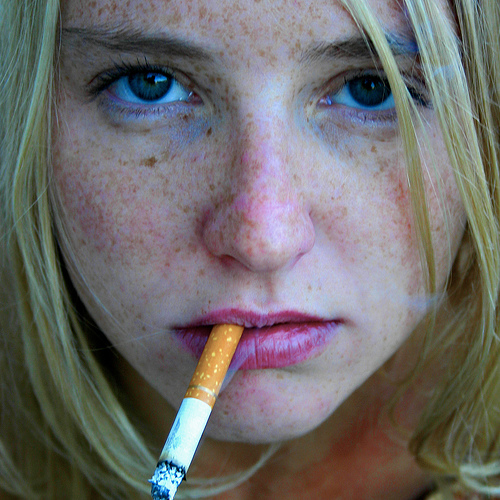  Lissie with Cigarette