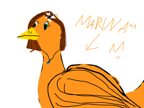  码头, 玛丽娜 as a bird