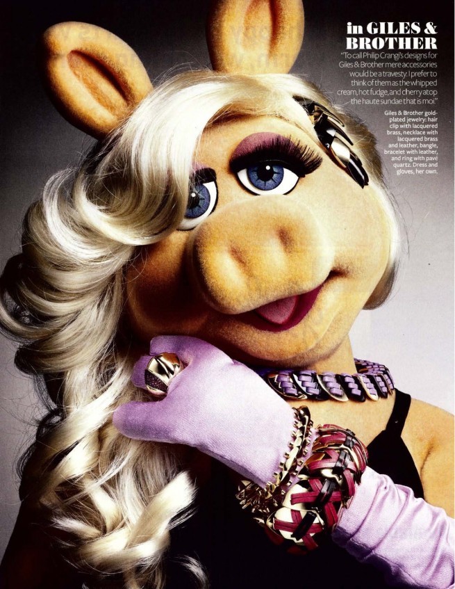 Miss Piggy - InStyle Magazine