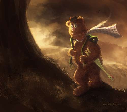 Muppets/Tolkien by Will Robertson