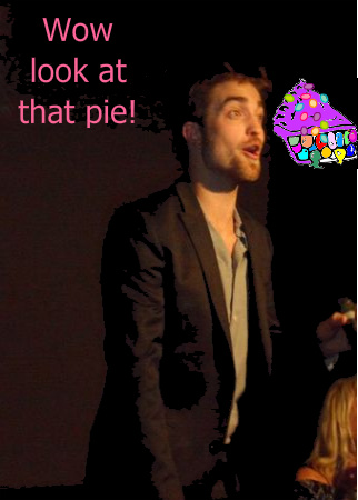  Robert Pattinson Likes Pie