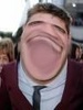 Robert Pattinson With a Big Mouth