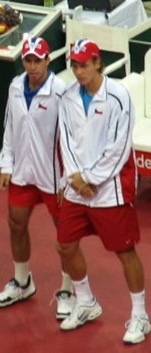  Stepanek and Berdych twins look