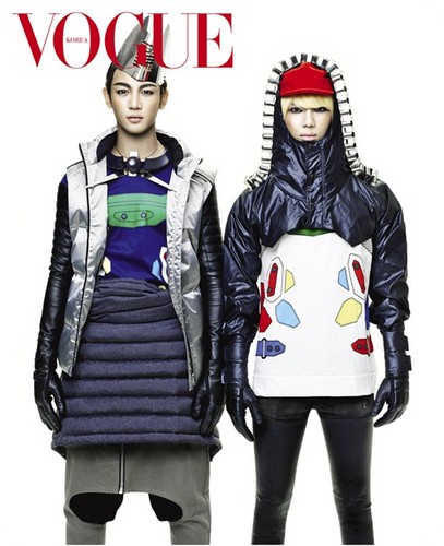  Taemin and Minho for "Vogue Girl"