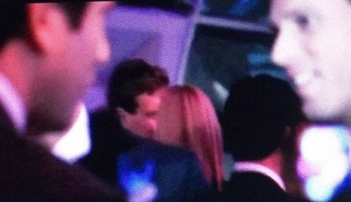 Tomas Berdych and Ester Satorova kiss